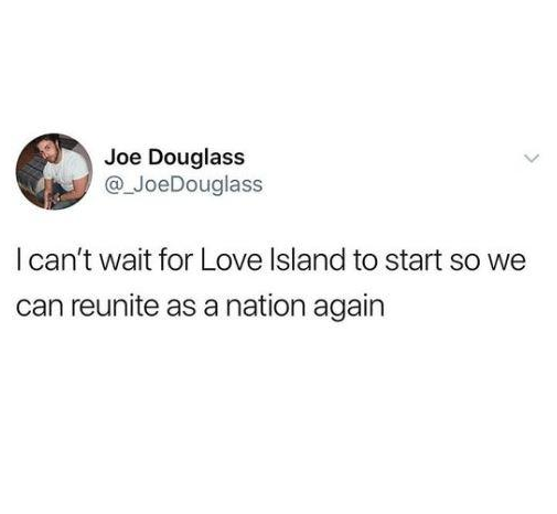 Love Island Quote