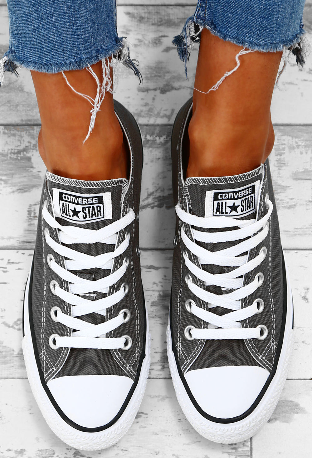 converse all star charcoal grey