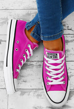 converse fushia all star