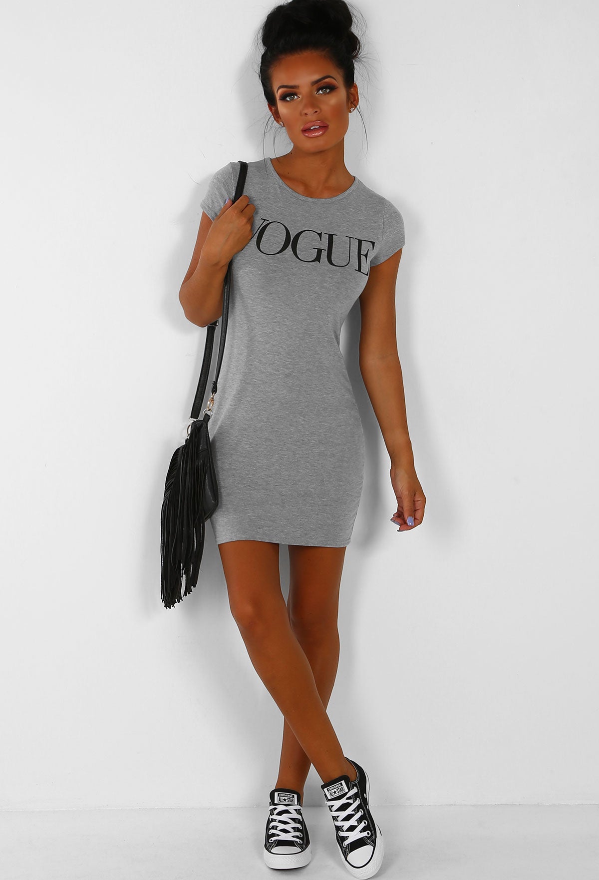 tshirt dress fitted