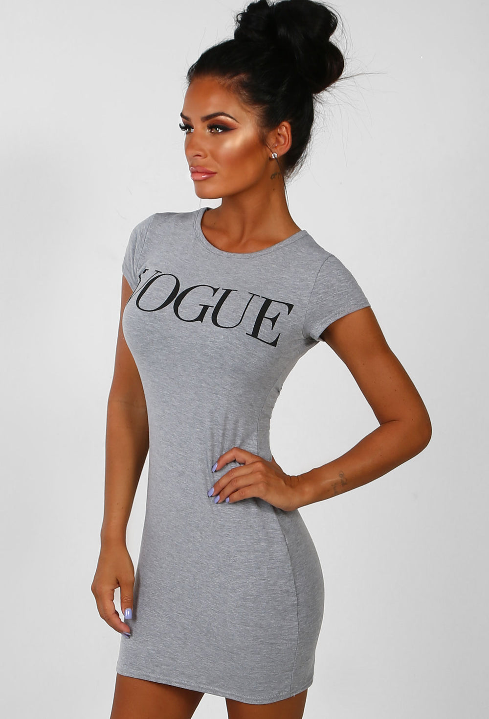 Long Fitted T Shirt Dress Sale Online ...