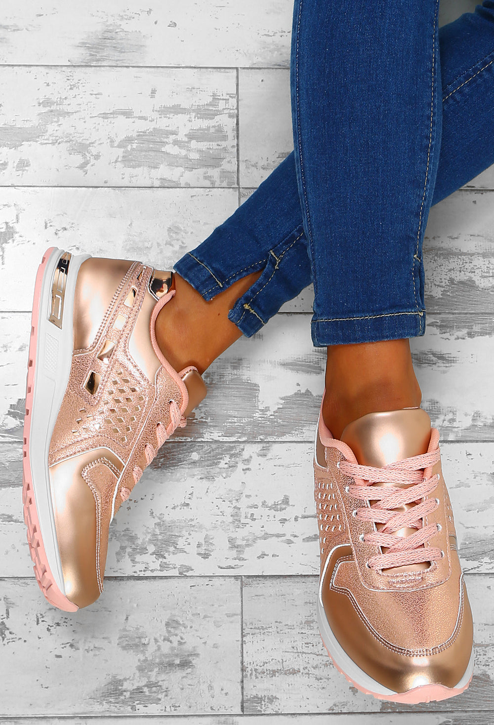 Heart And Sole Rose Gold Metallic 