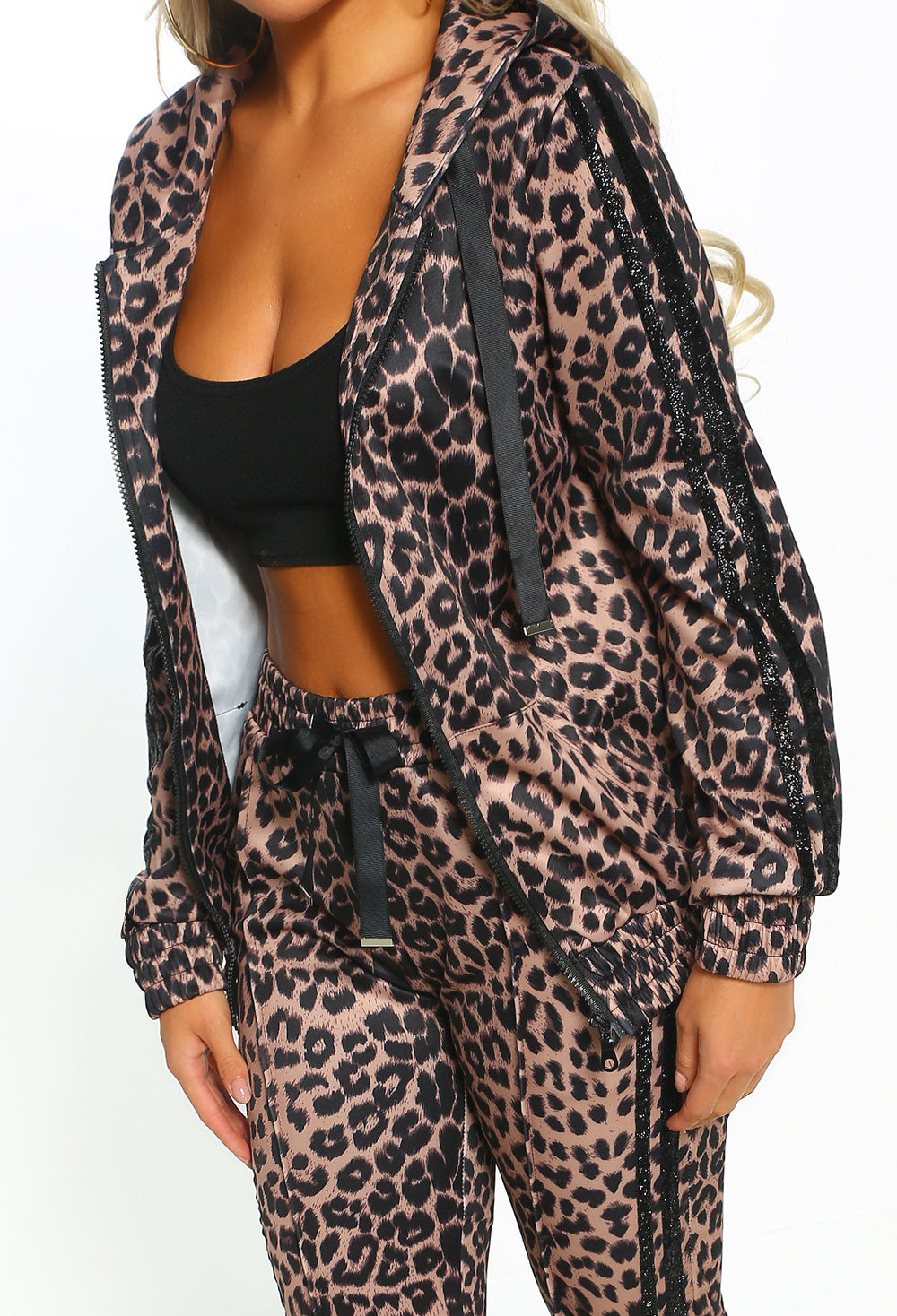 animal print tracksuit