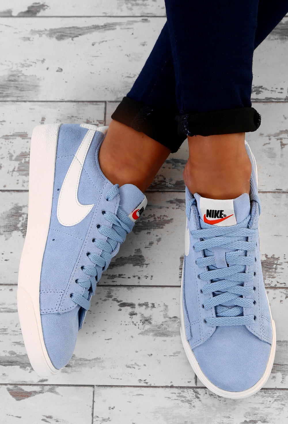 shoes with blue blazer