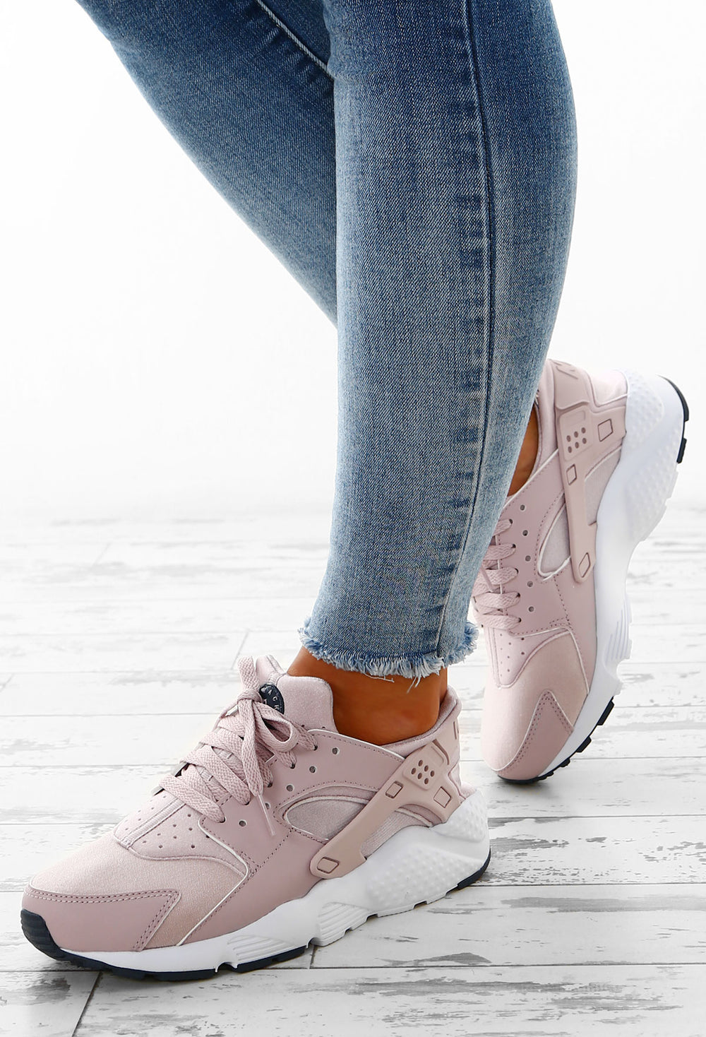 pink huarache trainers