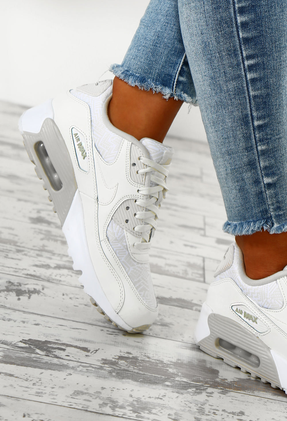 nike air max 90 junior white