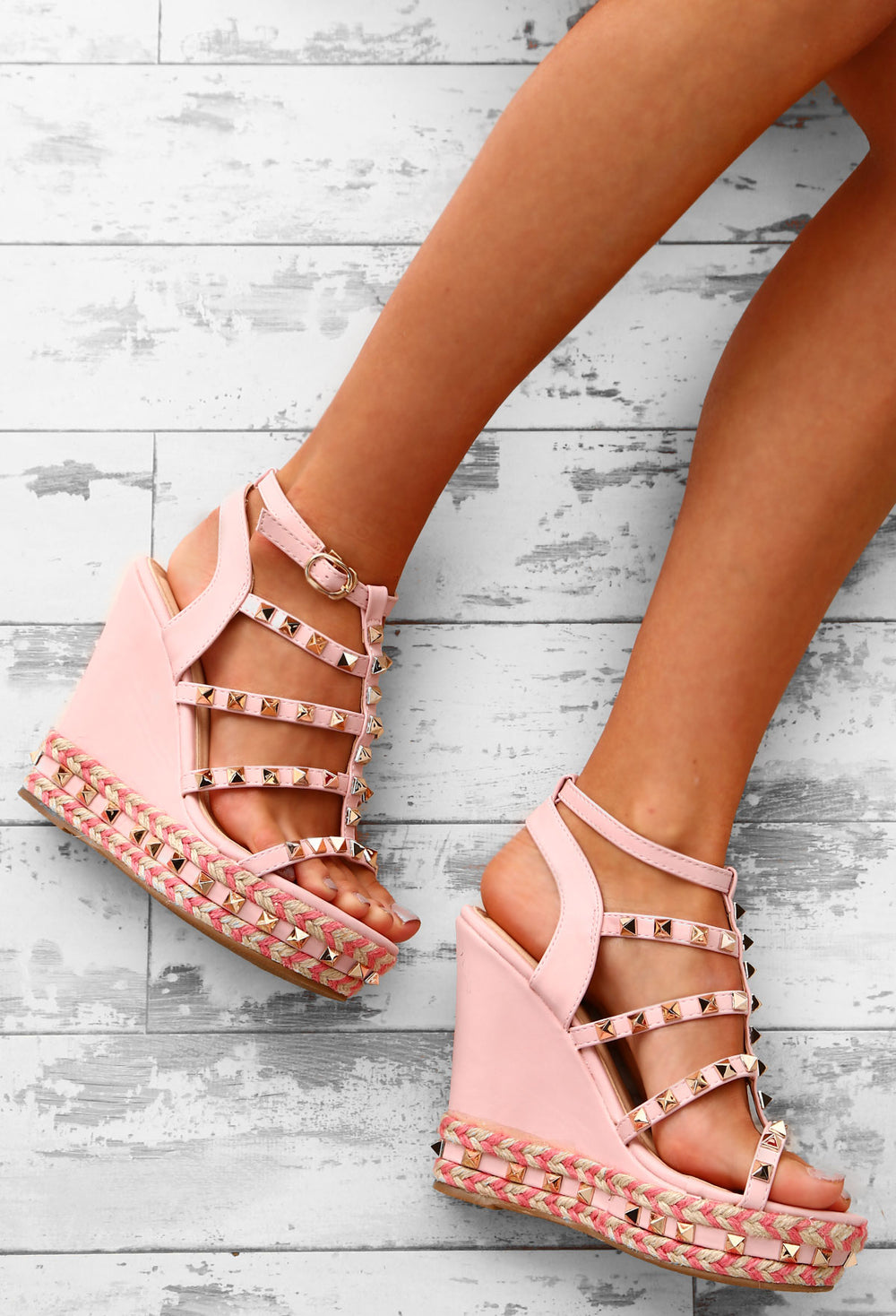 pink wedges uk