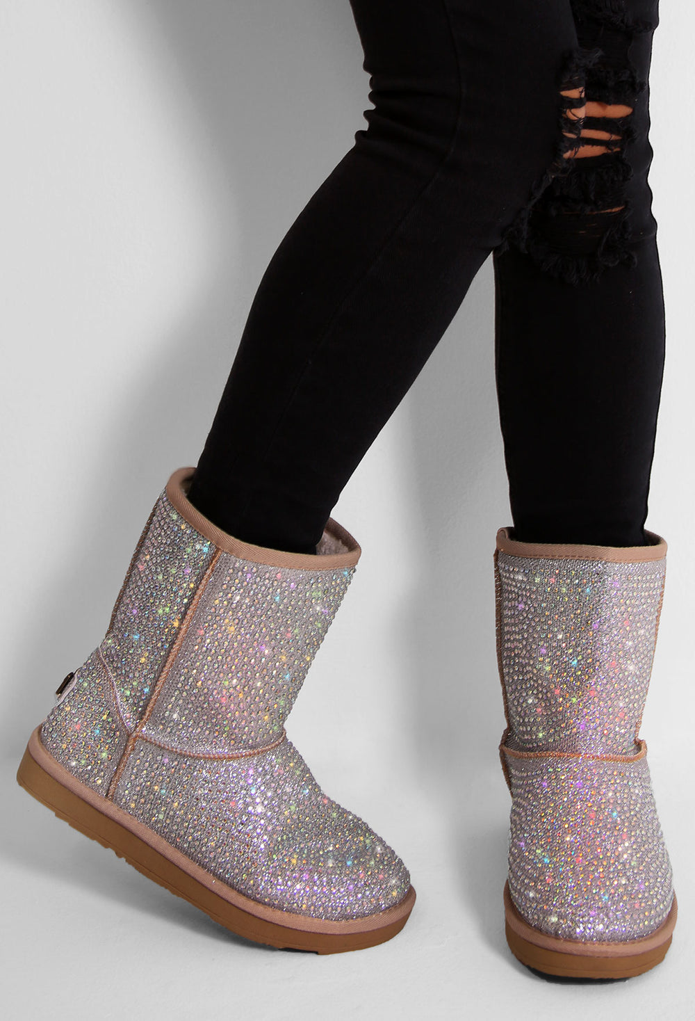 diamante boots uk