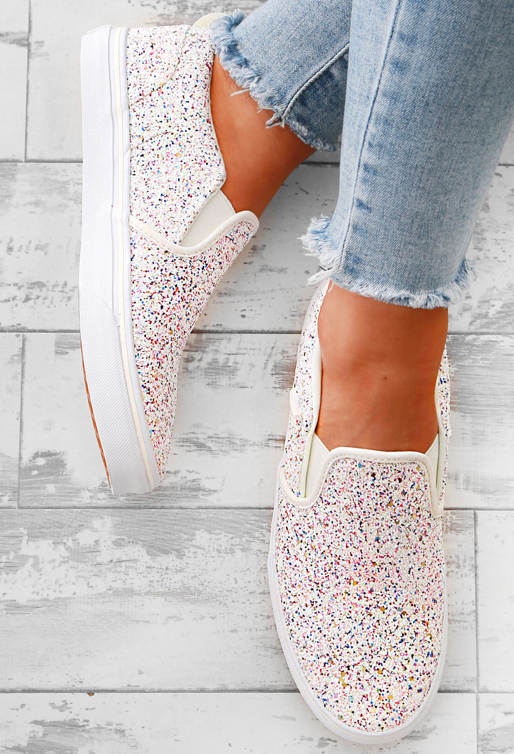 vans glitter asher