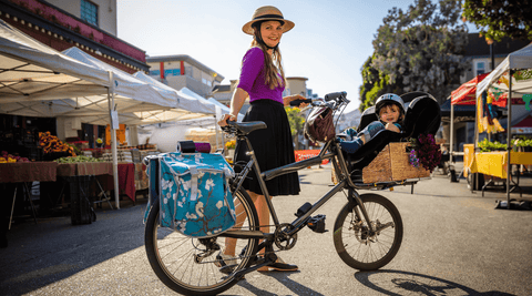 farmers market biking