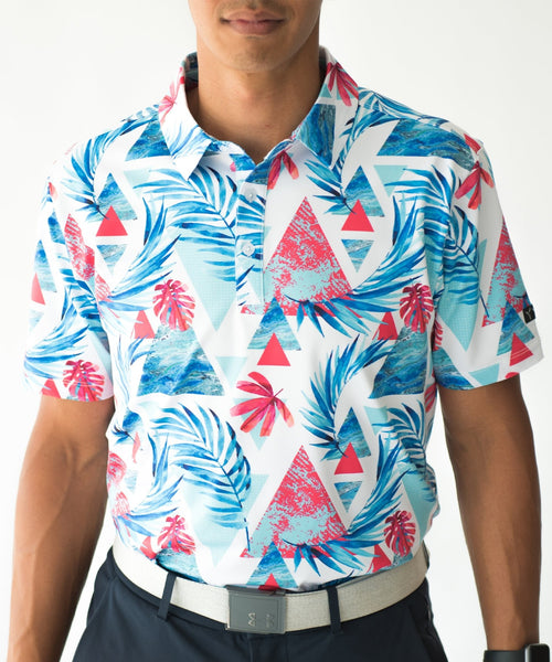 polo shirts hawaiian print