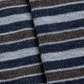 Grey, Blue & White Triple Stripe