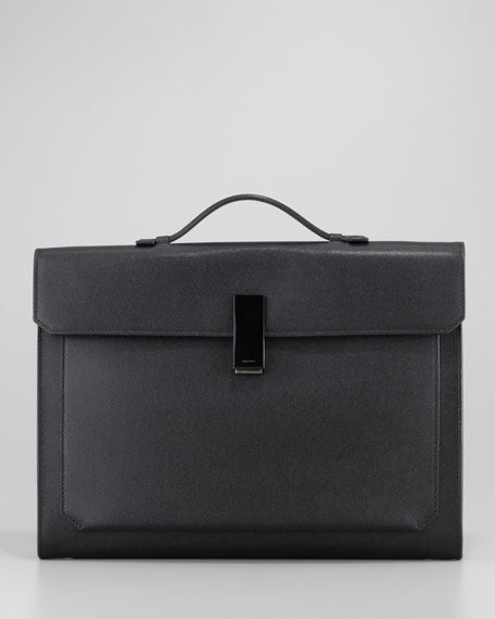 TOM FORD Small Briefcase with Horn Closure