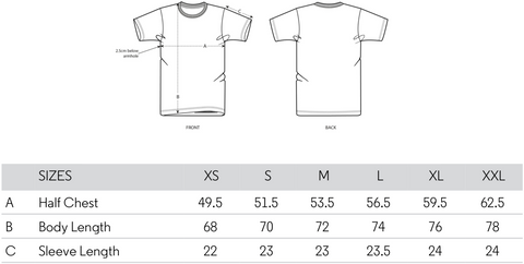 T-shirt Size