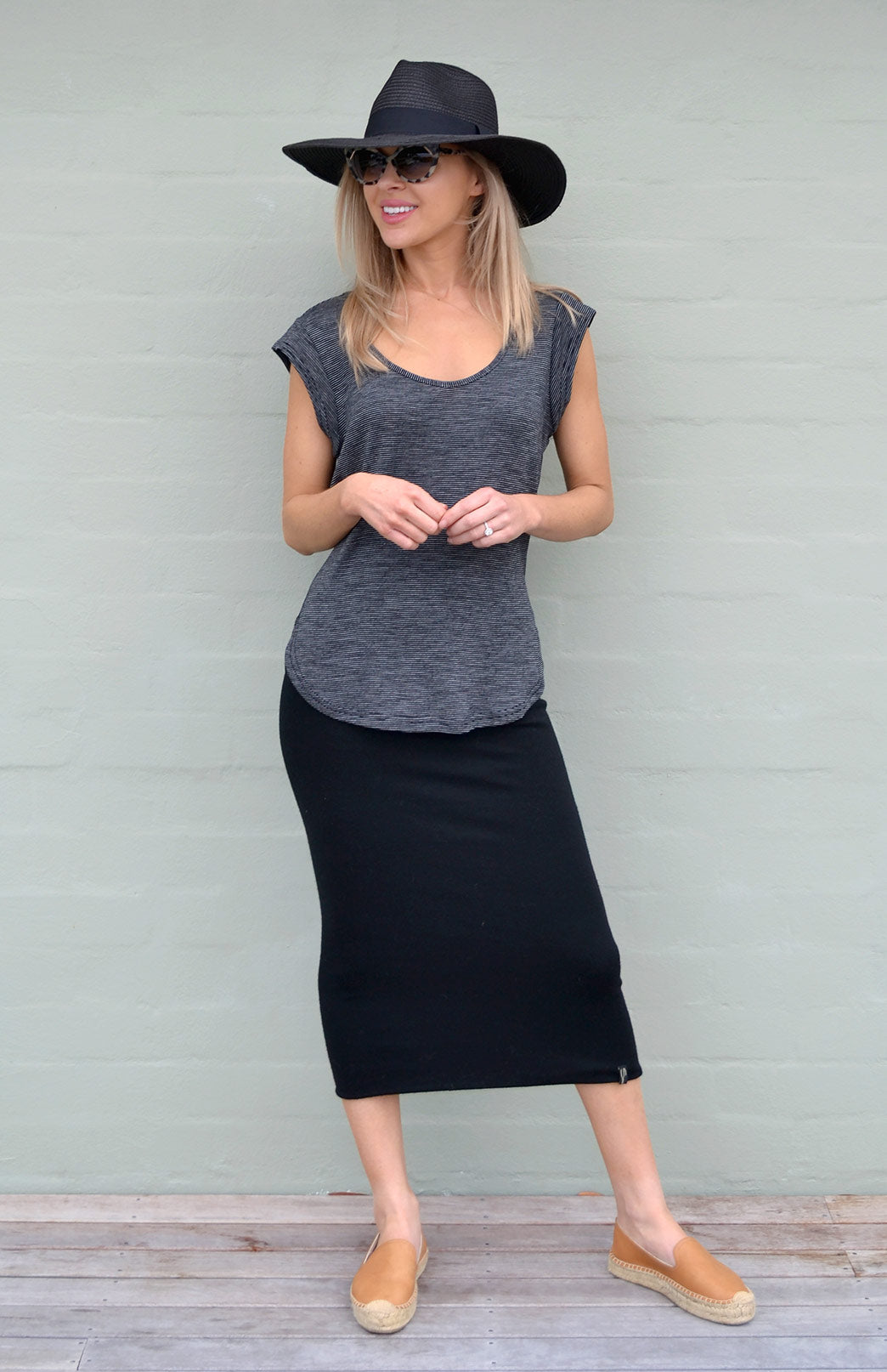 Women's Merino Wool Long Tube Skirt | Smitten Merino Tasmania Australia