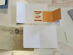 Punch holes in fun paper