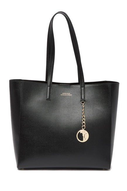 Versace Saffiano Leather Tote Bag 
