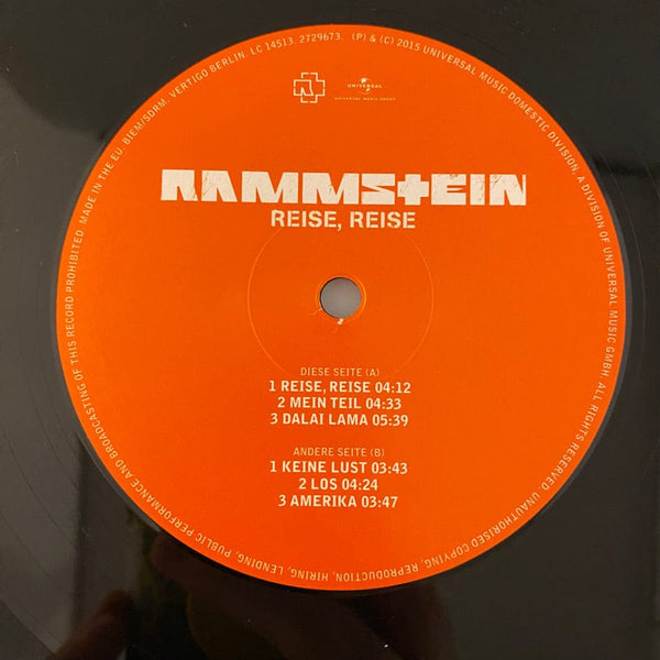 Rammstein – Reise, Reise 2LP USED VG++/VG Hi-Voltage Records