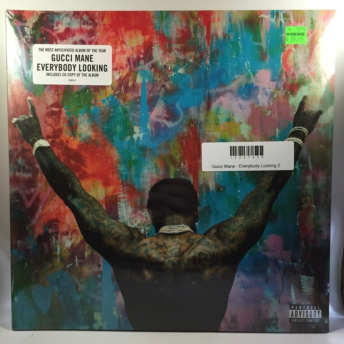 Gucci Mane - Everybody Looking 2LP NEW Colored Vinyl – Hi-Voltage Records
