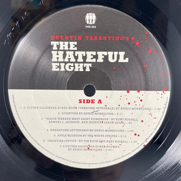 Ennio Morricone / Quentin Tarantino - The Hateful Eight OST 2LP VG++/N Hi-Voltage
