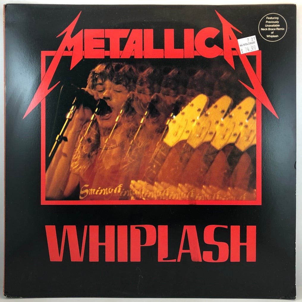 metallica whiplash