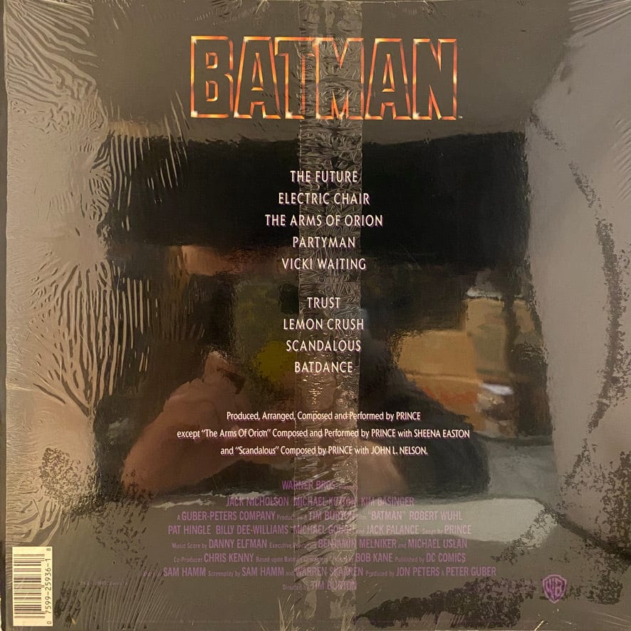 Prince – Batman™ (Motion Picture Soundtrack) LP USED VG+/VG++ – Hi-Voltage  Records