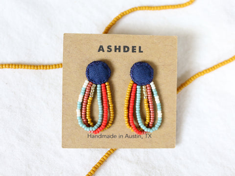 Ashdel beaded earrings