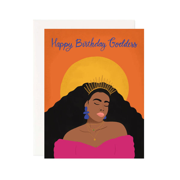 Happy Birthday Goddess Card – Mosaic Makers Collective