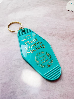 Plant Mom Keychain –