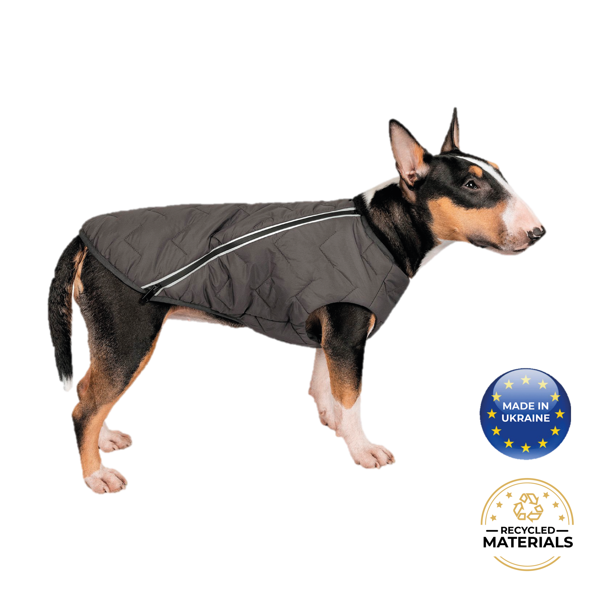 Sustainable Eco-Friendly Dog Jacket / Vest - Made in Ukraine-image-4