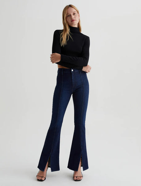 AG jeans split hem Aniston style by EmRata