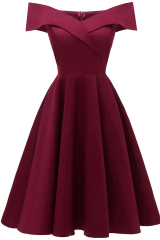 burgundy dress under $50