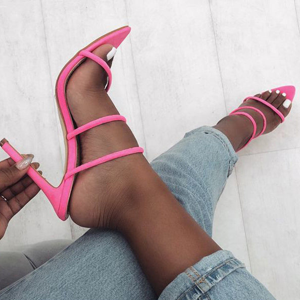 pointed toe stiletto heels