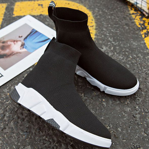 sock fit sneakers