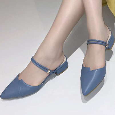 low heel shoes closed toe