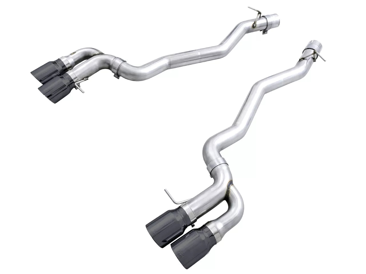 AWE Track Edition Axleback Exhaust for BMW F90 M5 - Diamond Black Tips BMW M5 2018-2023