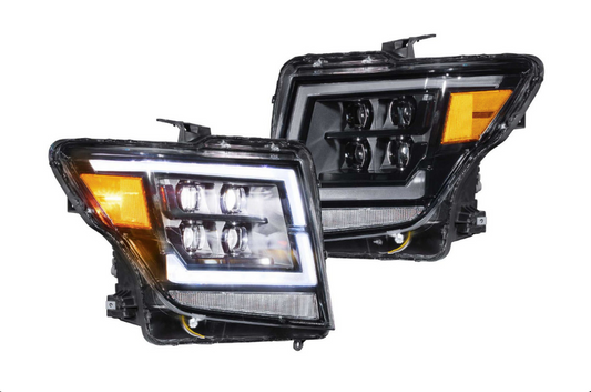 Morimoto Led Headlights Nissan Frontier (09-20): XB Hybrid Led