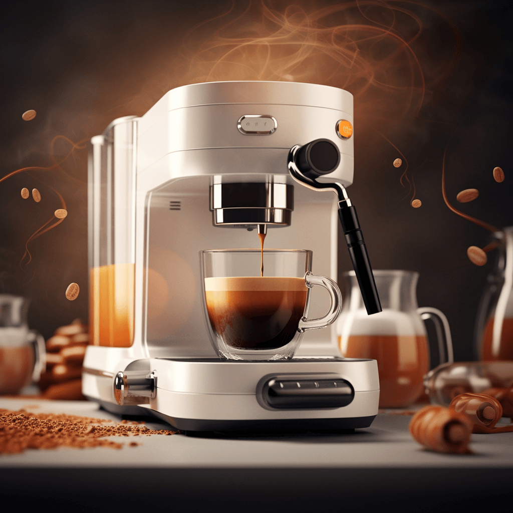 All in one coffee making machine