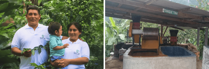 COE #1 Peru - Miguel Padilla and family of El Mirador Farm