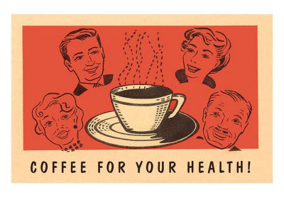 vintage ad coffee for your health