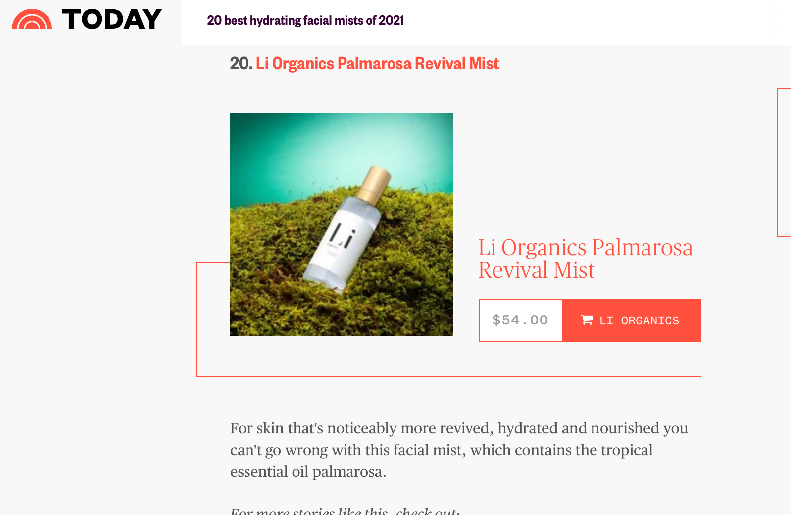 palmarosa revival mist. Best hydrating facial mist. Antioxidant rich, refreshing, revitalizing to skin, wake up skin.