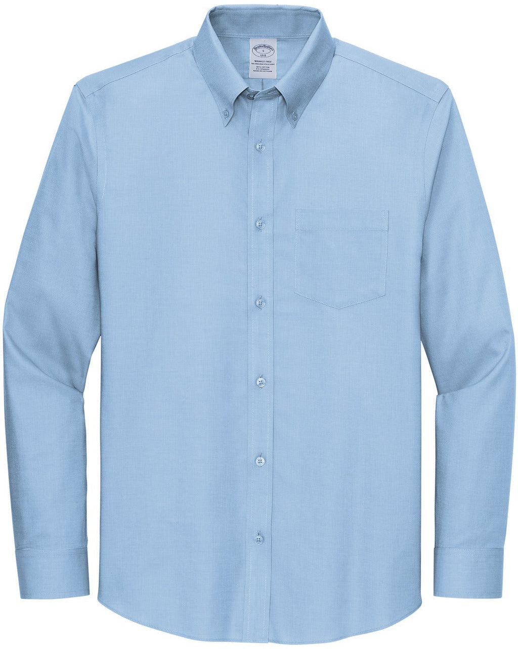 Brooks Brothers Wrinkle-Free Stretch Nailhead Shirt With Custom ...