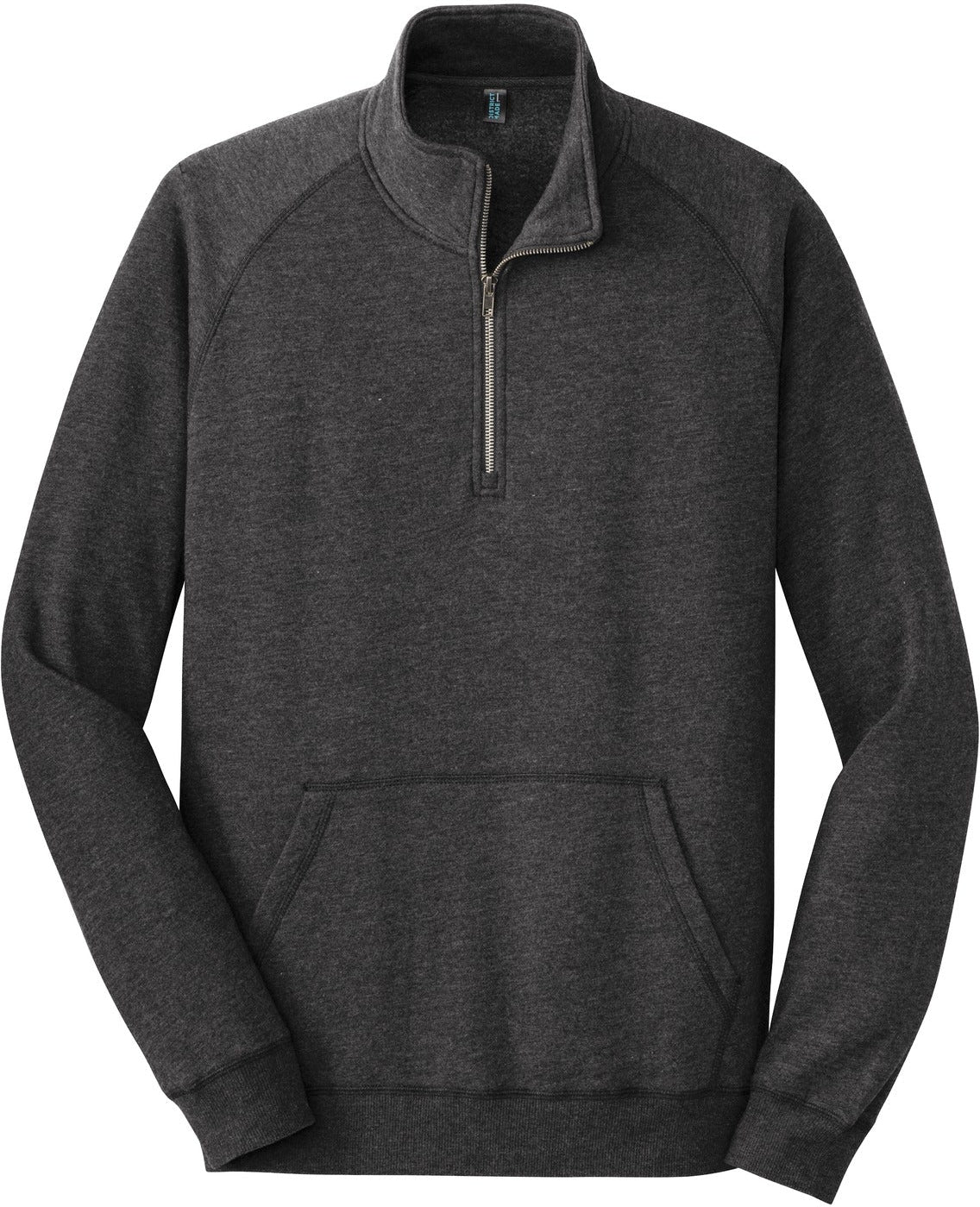 District DM392 Quarter-Zip Pullover with Custom Embroidery
