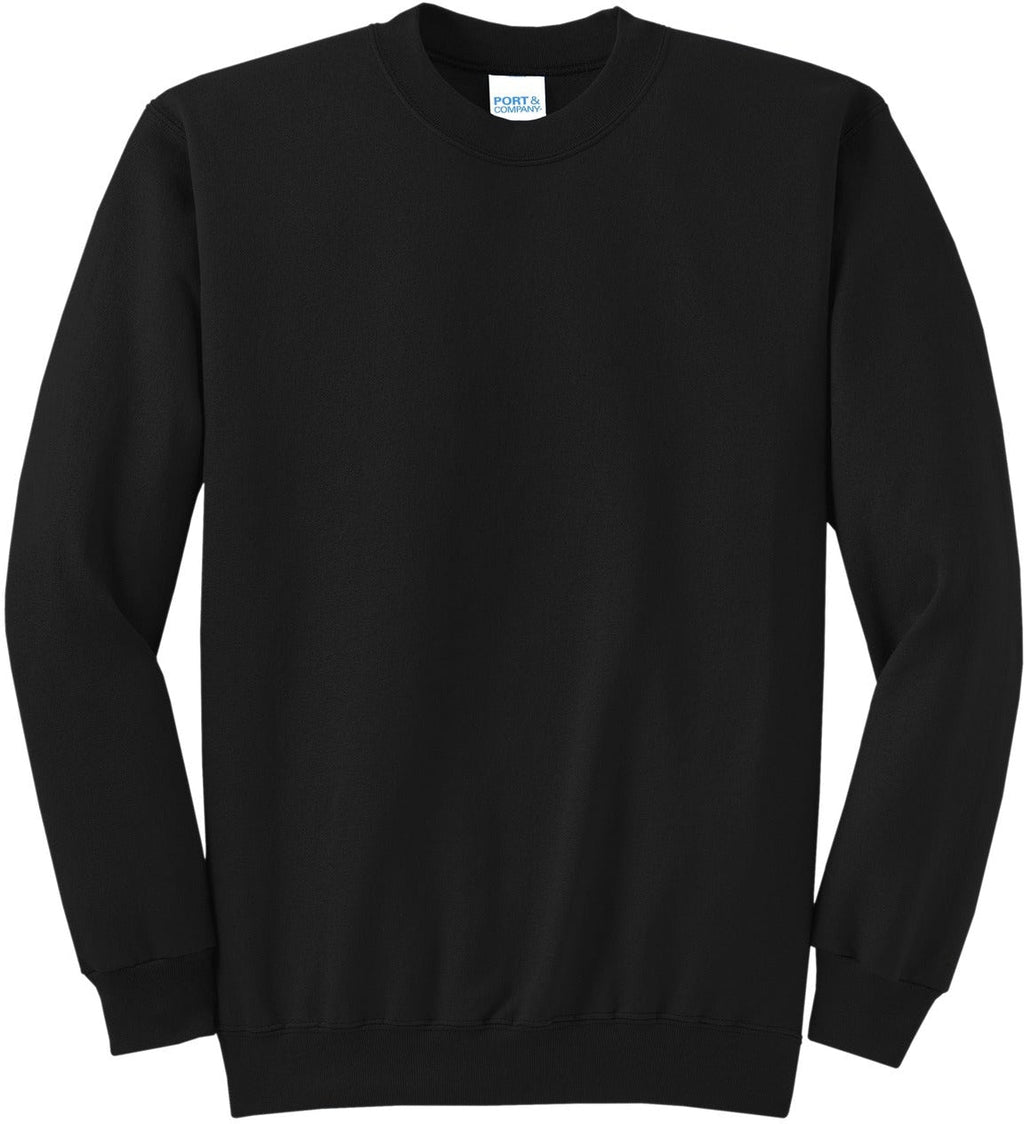 Port & Company PC78 Crewneck Sweater with Custom Embroidery