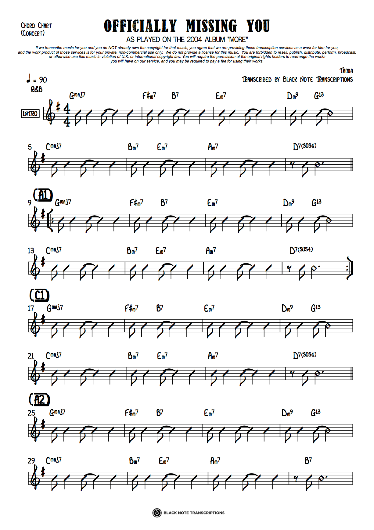 geeks officially missing you guitar tab