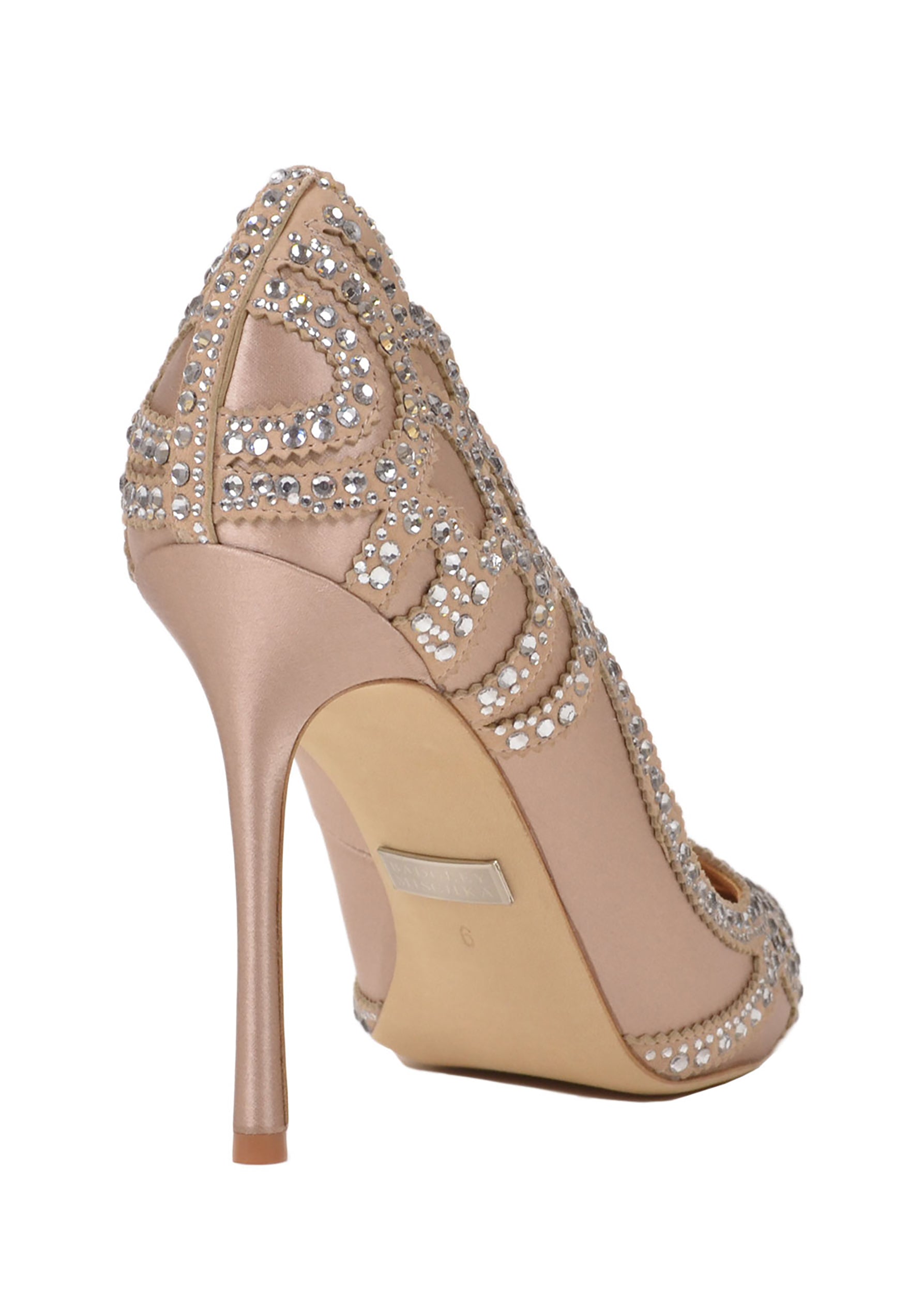 badgley mischka rouge evening pumps