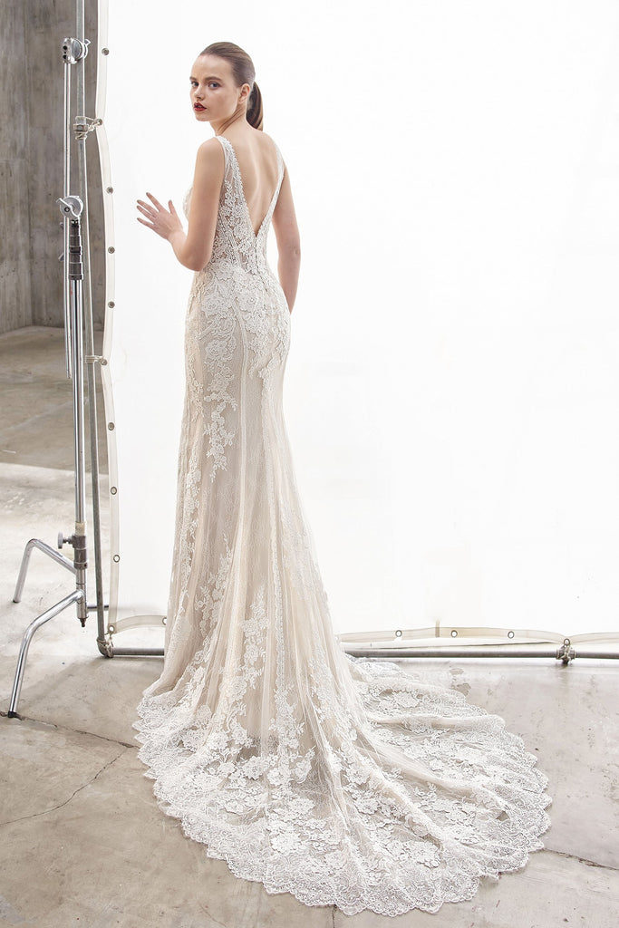 Nancie - Sample Gown, Online Sample Sale, Enzoani - Sample Gown - Eternal Bridal