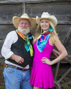 Alana and Tom Duke standing