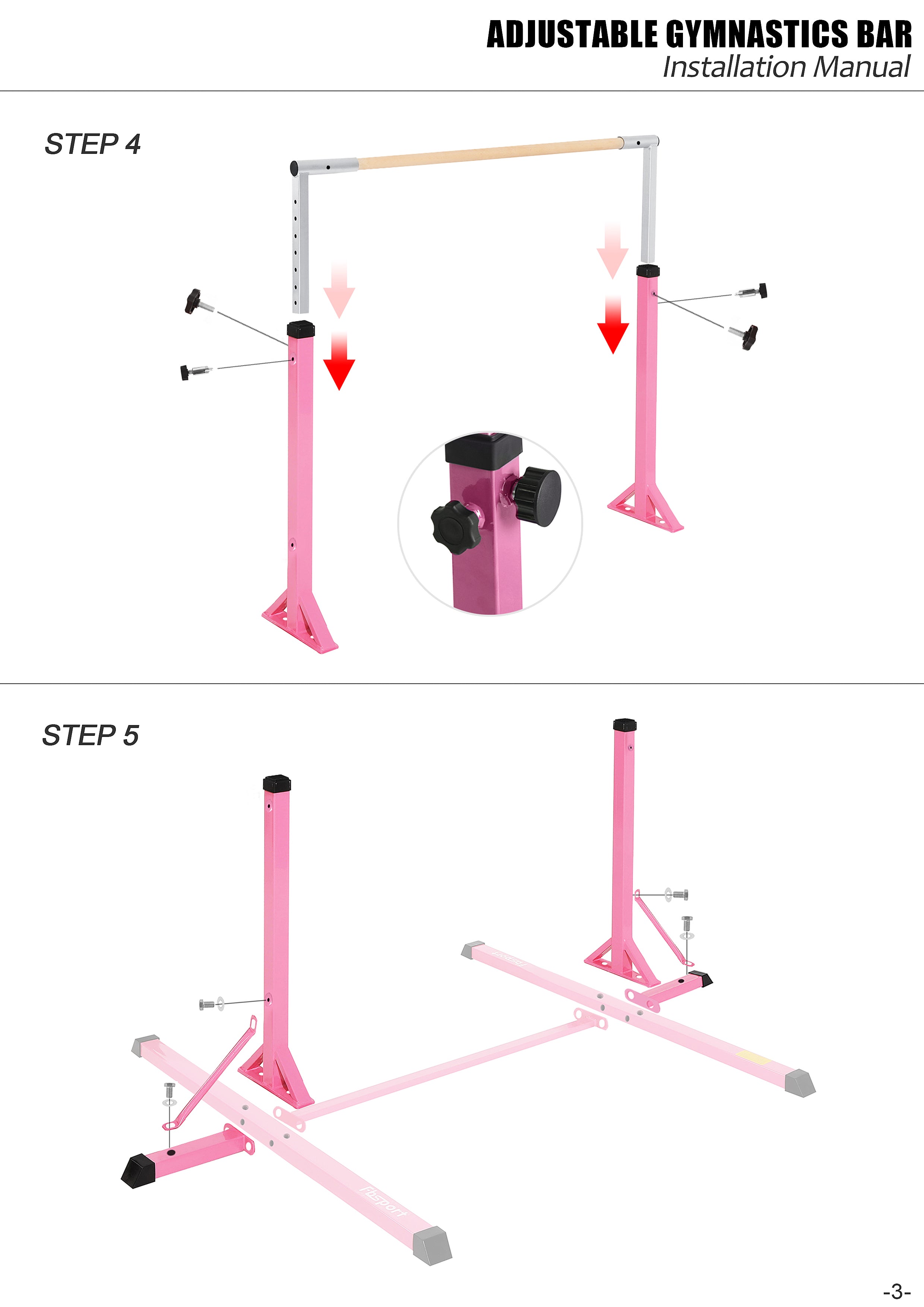 Installation Guide for Gymnastics Bar