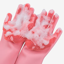 Load image into Gallery viewer, Magic Silicone Dish Washing Gloves